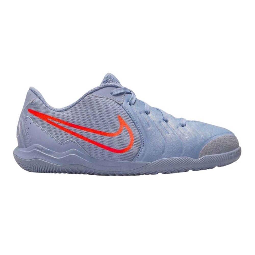 Nike Childrens/Kids Tiempo Legend 10 Academy Indoor Soccer Sneakers / Blue/Black